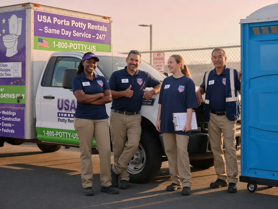 Porta Potty Rental company in Montgomery Creek, CA